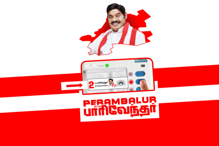 Creative Design for Election campaign candidate Pachamuthu Parivendar