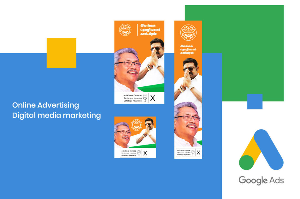 Google Ads promotion for political parties digital media online election campaign